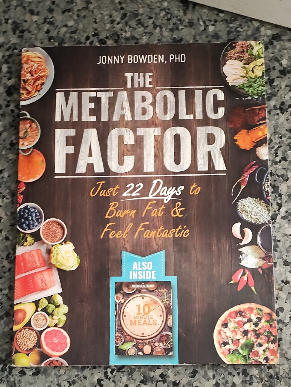 The Metabolic Factor by Jonny Bowden - Brown & Multicolor Cover
